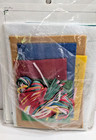 Vintage 1996 Bucilla Felt Applique 18  Christmas Stocking Kit New In Package 