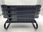 Lot Of 4 6-outlet Horizontal 1u Pdu Rack Mount Power Strips Ct-pdu6-sp