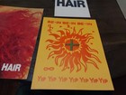 Hair Broadway Cast Program  Playbill    Psychadelic Handbill