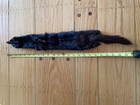 Vintage 1950-1960 Dark Brown Mink Fur Pelt Collar