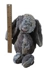 Jellycat Woodland Bashful Bunny Rabbit Plush 12    Gray Brown Mottled Ratty Matted