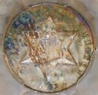 1862 3cs Three Cent Silver Certified Pcgs Ms66 Premium Gem Pq Toning