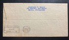 1935 Manila Philippines First Flight Cover To San Francisco Usa Trans Pacific