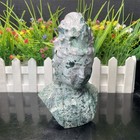 1 5lb 5 7  Natural Ocean Jasper Buddha Statue Crystal Quartz Gift Decor  Reiki