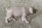 Vintage Metzler   Ortloff Style Porcelain Miniature Pig Piglet Figurine-germany