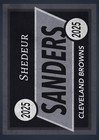 Shedeur Sanders Cleveland Browns 2025 Nfl Draft Card