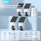 Anran Wireless Security Camera System Solar Battery Powered Wifi Camera Outdoor