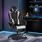 High-back Racing Office Gaming Chair - Pu Leather Reclining Computer Desk Cha   