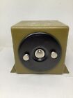 Vintage Rare Sesamee Combination Safe Lock Box Cast Iron Security