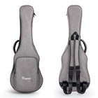 Kmise Soprano Ukulele Gig Bag 21 Inch Soft Carring Case Double Strap With 3 P   