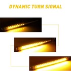 2xswitchback W a Turn Fork Led Signal Daytime Light Drl Strips For Motorcycle Aj