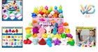 Mochi Squishy Toy Set 100 Pcs Mini Stress Relief Toys For Kids Fun