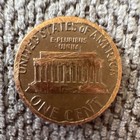Lincoln Memorial 1980 Small Cent Brown Circulated Uncertified Us One Cent Coin
