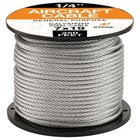 7 X 19 Galvanized Steel Aircraft Cable Wire Rope -1 4  -7 000 Lb Break Strength 