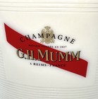 Rare Gh Mumm French Champagne Chiller   Ice Bucket  Wine Cooler  Any Celebration