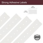 1 Line Labels - 10 000 White Blank Price And Date Gun Labels  Fits Perco 1 Line