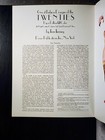 1983 Tom Tierney Great Fashion Designs Of The Twenties Paper Dolls Uncut