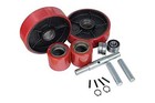 Pallet Jack Lift Truck Front And Rear Load Wheels Replacement Kits With Bearings