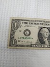 2013  Federal Reserve Note One Dollar Bill banknote  Star Bill