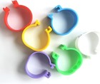  60-piece Multicolor Chicken Leg Bands For Poultry Identification 