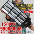 Solar Street Light Outdoor Motion Sensor Lamp Commercial Dusk To Dawn Road Lamp