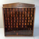 Lot Of 86 Thimbles Pewter Metal Ceramic Wood Various States With Case