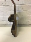 Antique Aafa Likely Pennsylvania Hanging Wall Utensil Holder W Hearts Decoration