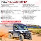 Front   Rear Shock Bushing Sleeve Kit Polaris Ranger Sportsman Scrambler