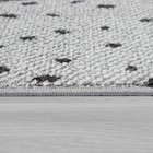 Nursery Rug For Kids Llama  Mountains In Grey Blue Cream