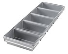 Chicago Metallic 45655 Bread Pan 5-strap 9x4-1 2  Multicolor