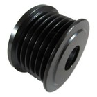 Alternator Od Overdrive Pulley For Denso 6 Groove Increase Idle Amp 44mm 1 73in
