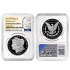 2024-s  1 Proof Morgan And Peace Silver Dollar 2pc Set Ngc Pf69uc Er Morgan