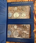Silver Proof Sets  In Folder 1959 To 1962  4 Sets Total 90 