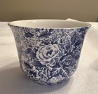 Vintage Blue And White Chintzware Teacup By Laura Ashley Preowned