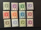 Mauritius   211 - 222  Mh     2026 Scott Catalogue Value   79 05