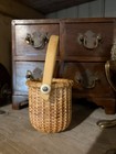 Vintage Miniature Nantucket Basket 3 Inch