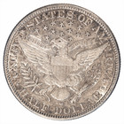 1908-o Barber Half Dollar 50c - Raw 