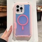 Chameleon Case For Iphone 16 Pro Max 15 14 13 Shockproof Mag Safe Rugged Cover