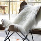 Genuine Icelandic Sheepskin Rug Long Fur Ivory White Rug Super Soft Sheepskin