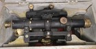 Antique David White Transit Level Scope Kit Csp Co Box   Brass Plumb Bob