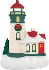 Hallmark 2017 Li l Lighthouse Miniature Christmas Ornament Magic Light Up New