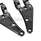Motorcycle Headlight Mount Bracket Fork Ear Head Lamp Holder Fits 37mm Fork