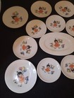  Vintage 15 Piece Childs Porcelian Toy China Tea Set Plates Made In Japan Rare