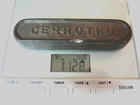 Vintage Cerrotru Low Melting Temperature Alloy - 1 Lb  12 8 Oz  Ingot