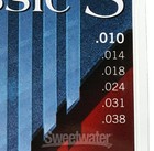 Thomastik-infeld Classic S Rope Core Flat Wound Acoustic Strings - Silver nickel