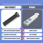 Ziyue 2 Pack Hook Security Magnetic Tool Key For Wall One Size  2pack Black