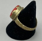 Wonderful Ancient Bronze Roman And Byzantine Rings With Glass 
