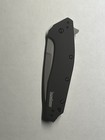 Kershaw Dividend Folding Knife 3  N690   D2 Steel Blade Black Aluminum Handle