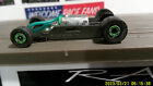 Afx Racing H o  Scale Mega G  1 7 Narrow Chassis Lime black Rims New