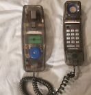 Vintage 1980s 1990s Lonestar Clear See Through Corded Phone